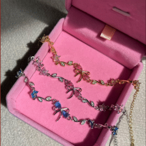 Ribbon Bloom Friendship Bracelets